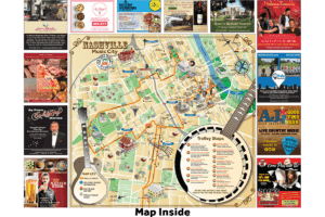 nashville free map brochure inside