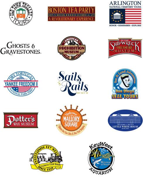 Participating Attractions Logos