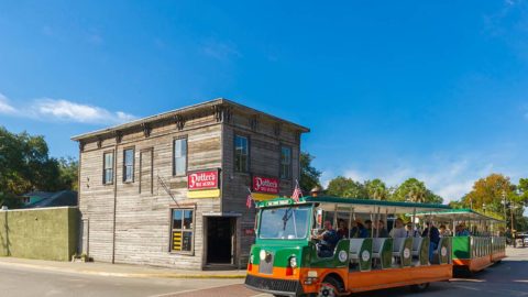 st augustine potter museum trolley