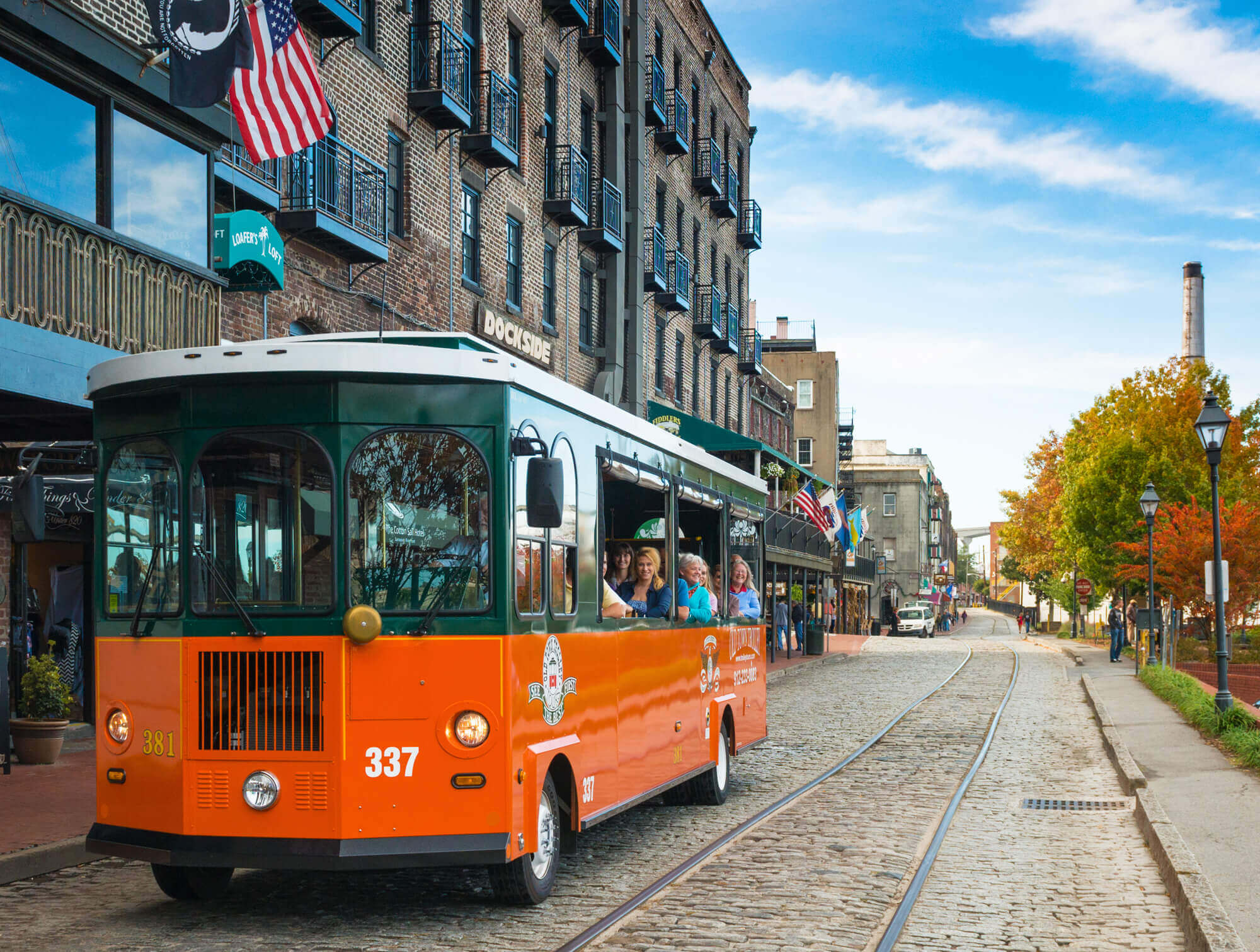 red trolley tours savannah