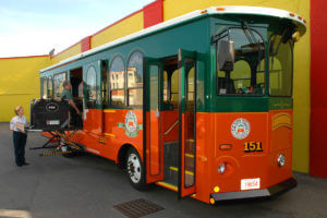 accessibility and safety trolley