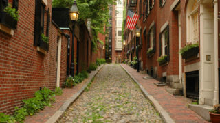 Acorn Street - boston acorn street