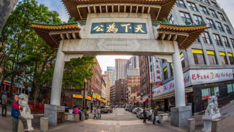 boston chinatown entrance