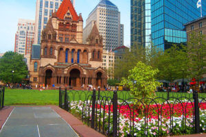 boston copley square flowers 