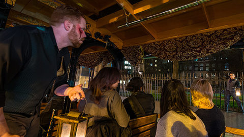 boston ghost trolley interior