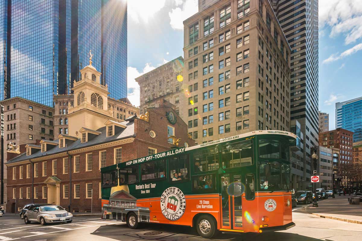Hop On Hop Off Boston Tours With Old Town Trolley