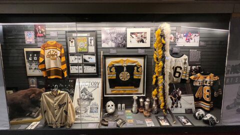 Boston Sports Museum Bruins exhibit
