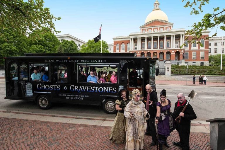 Boston ghost trolley and guides