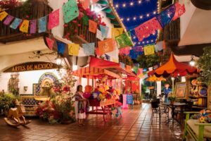 Explore Old Town Plaza, a bustling hub of history