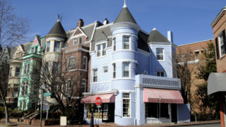 The streets of Georgetown in Washington