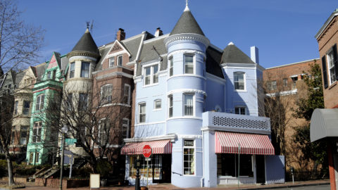 The streets of Georgetown in Washington