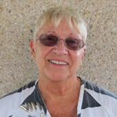 Picture of a female Old Town Trolley Tour guide in St. Augustine, FL