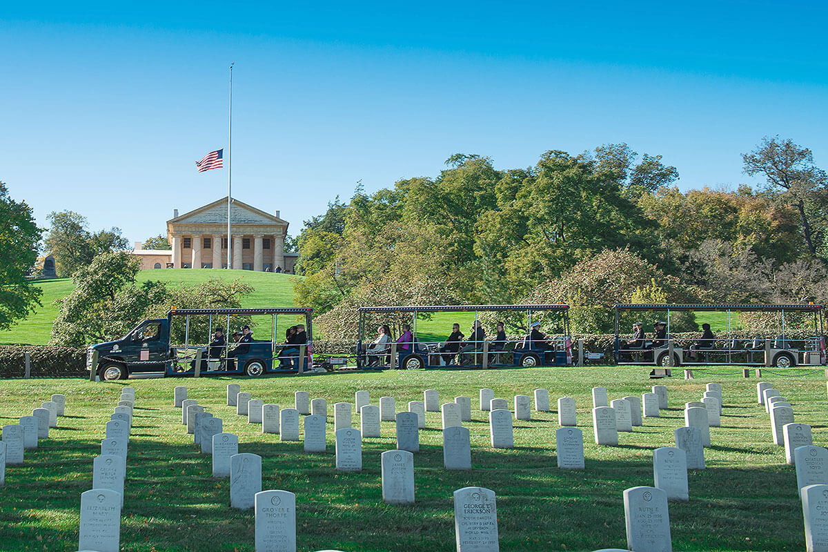 Arlington National Cemetery Tours Vehicle Arlington House 1 