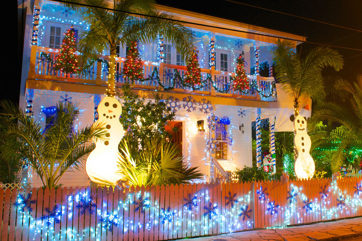 Key West Christmas Holiday Lights Contest 2024