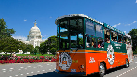 washington dc in front of the us capitol