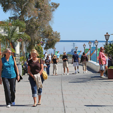 downtown seaport village boardwalk