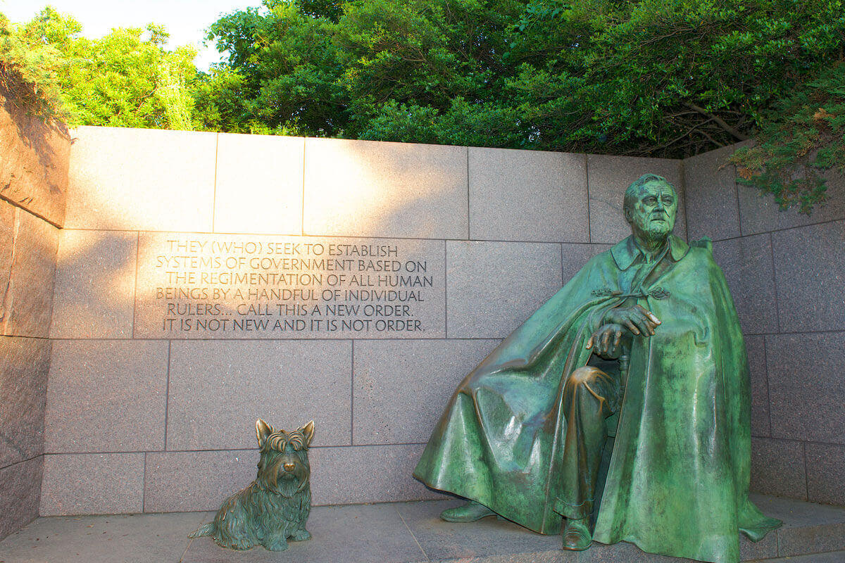 fdr memorial in washington dc