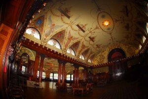 Flagler College dining hall 
