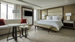 Four Seasons Hotel room in Washington DC