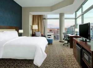 Hilton Garden Inn room in Washington DC / Georgetown