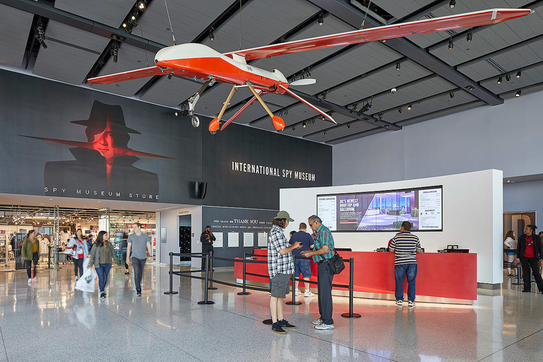 Visitor's Guide & History of the International Spy Museum