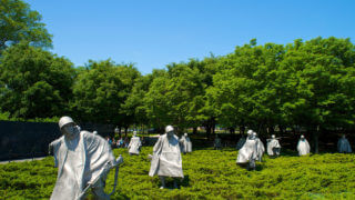 Korean War Memorial - korean war memorial in washington dc