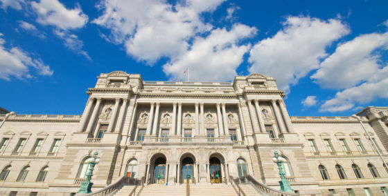 library of congress in Washington DC