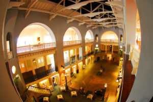 interior of lightner history museum in st augustine on vacation