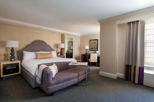Mayflower Hotel room in Washington DC