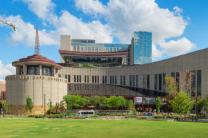 exterior of nashville country music hall of fame