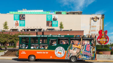 nashville hard rock cafe old town trolley