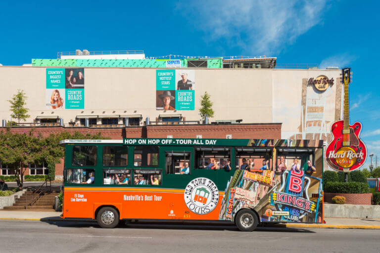 nashville hard rock cafe old town trolley