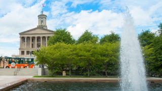 Most Historic Sites in Nashville - nashville state capitol legislative plaza