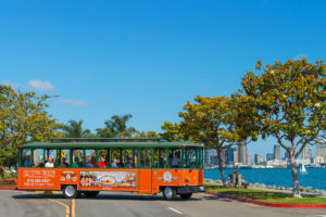 Sightseeing San Diego aboard Old Town Trolley
