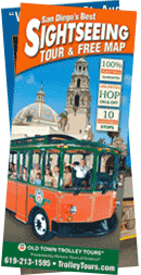 old town trolley san diego brochure