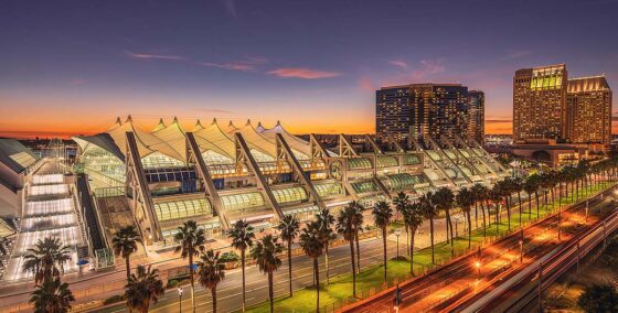 San Diego Skyline at Night