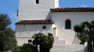 exterior of building at san diego presidio park