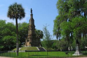 savannah confederate spanish american war memorials