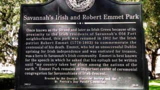 Historic Monuments of Savannah - savannah emmet park