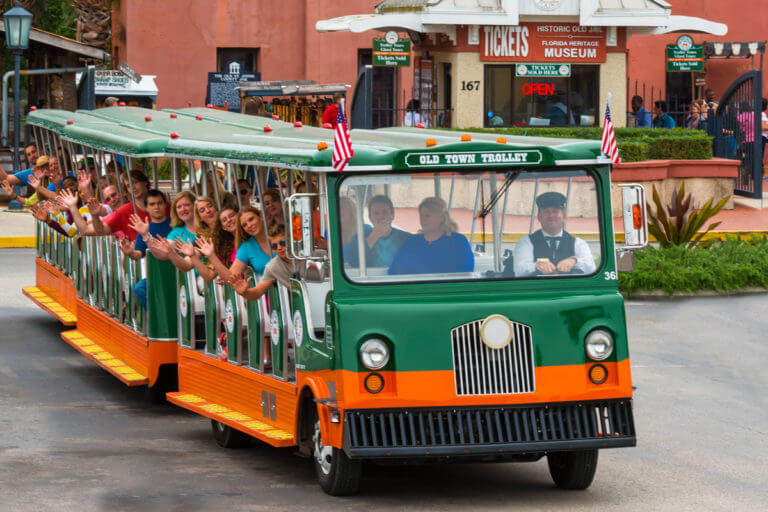 st augustine trolley tours prices