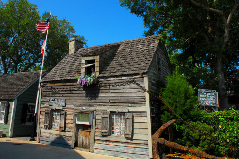 st augustine oldest wooden school house