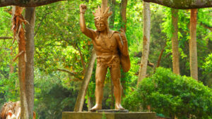 Chief Saturiwa statue