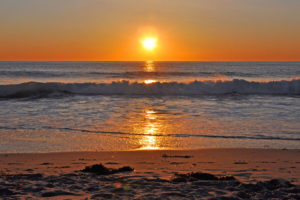 La Jolla Beach sunset