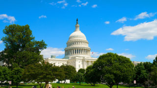 US capitol in Washington DC