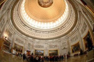 Interior of US Capitol