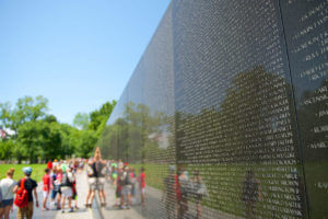 vietnam veterans memorial in Washington DC
