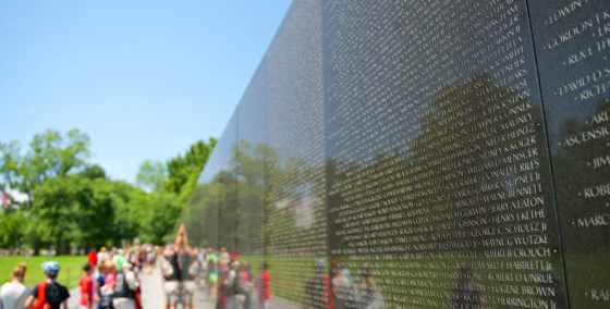 picture of vehicle at Arlington National Cemetery in front of amphitheater