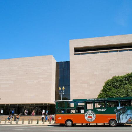 washington dc air and space museum and trolley