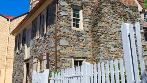 old stone house in washington DC