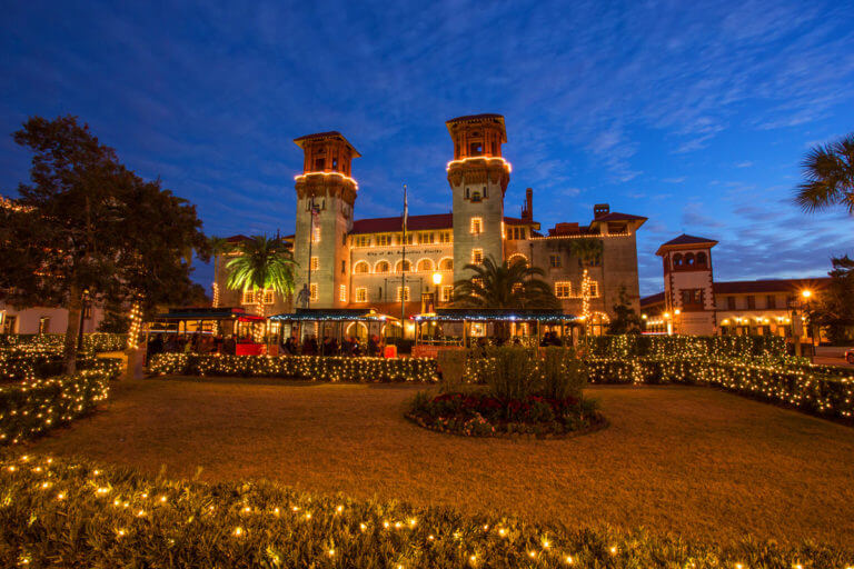 Lightner Museum in the winter